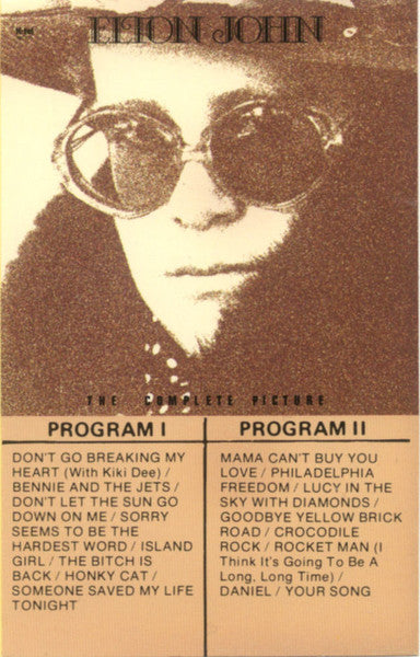 Elton John : The Complete Picture (Cass, Comp)