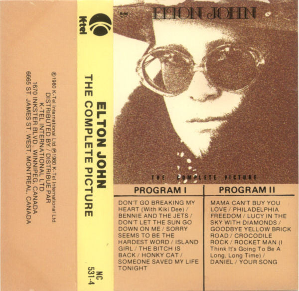 Elton John : The Complete Picture (Cass, Comp)