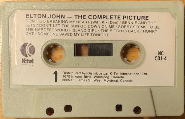 Elton John : The Complete Picture (Cass, Comp)