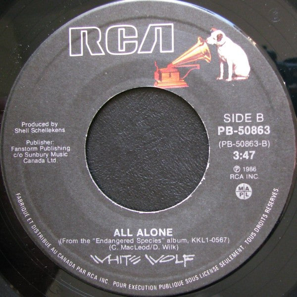 White Wolf (2) : She (7", Single)