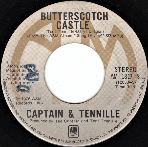 Captain & Tennille* : Shop Around (7", Single)