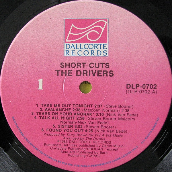 The Drivers (3) : Short Cuts (LP, Album)