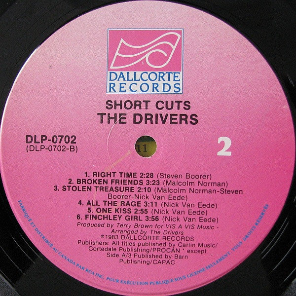 The Drivers (3) : Short Cuts (LP, Album)