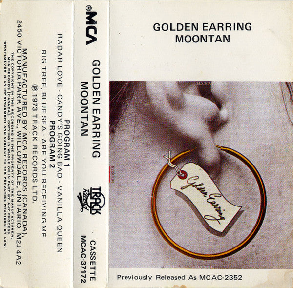Golden Earring : Moontan (Cass, Album, RE, Dol)