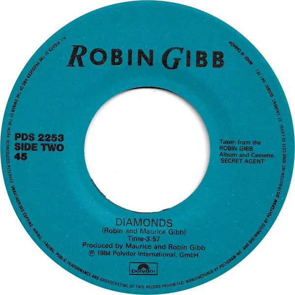 Robin Gibb : Boys (Do Fall In Love) (7", Single)