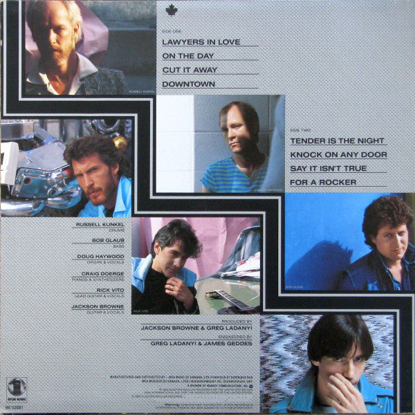 Jackson Browne : Lawyers In Love (LP, Album)