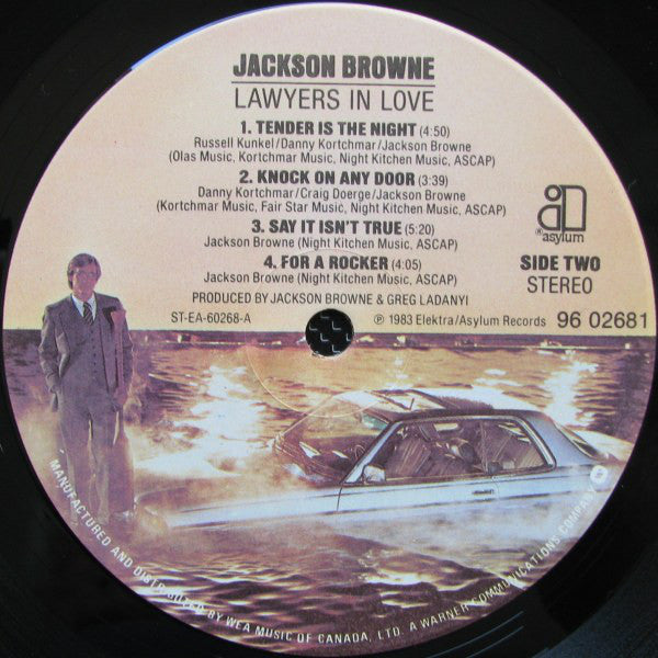 Jackson Browne : Lawyers In Love (LP, Album)