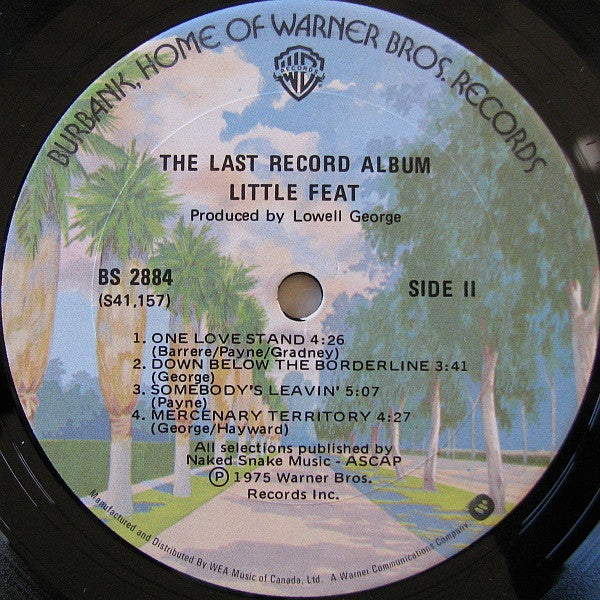 Little Feat : The Last Record Album (LP, Album)
