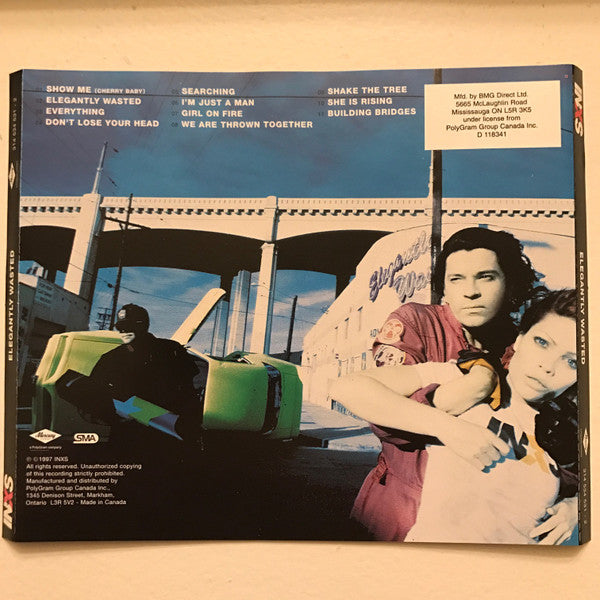 INXS : Elegantly Wasted (CD, Album, Club)