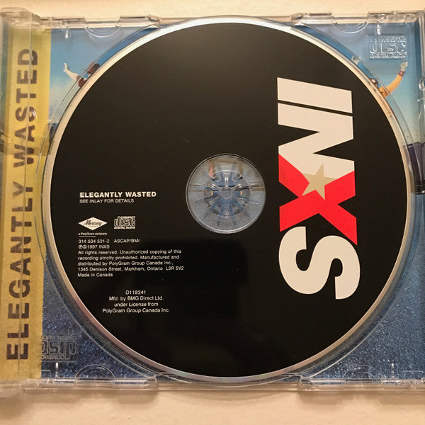 INXS : Elegantly Wasted (CD, Album, Club)