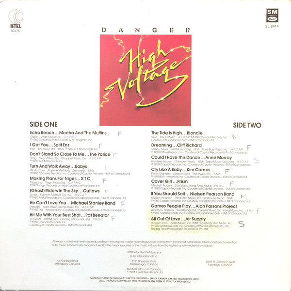 Various : High Voltage (LP, Comp)