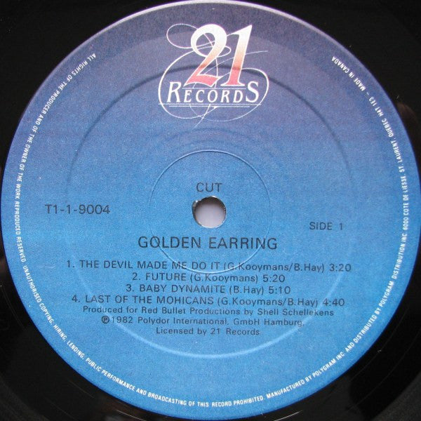 Golden Earring : Cut (LP, Album)