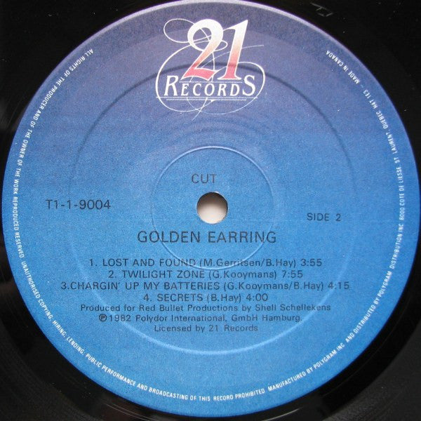 Golden Earring : Cut (LP, Album)
