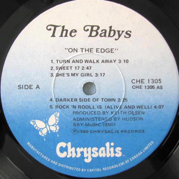 The Babys : On The Edge (LP, Album)