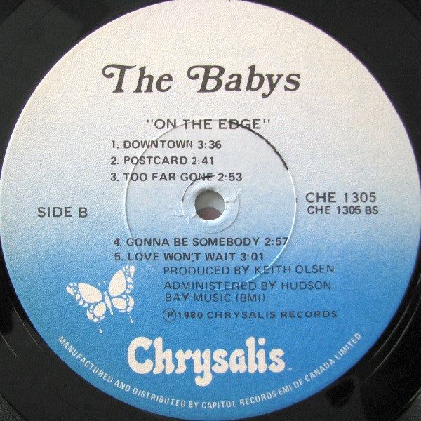 The Babys : On The Edge (LP, Album)