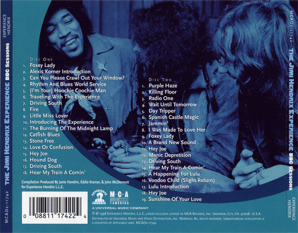 The Jimi Hendrix Experience : BBC Sessions (2xCD, Comp, RM)