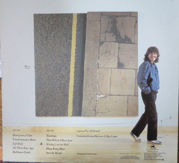George Harrison : Somewhere In England (LP, Album, Don)