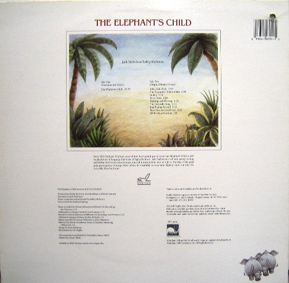 Jack Nicholson : The Elephant's Child (LP)
