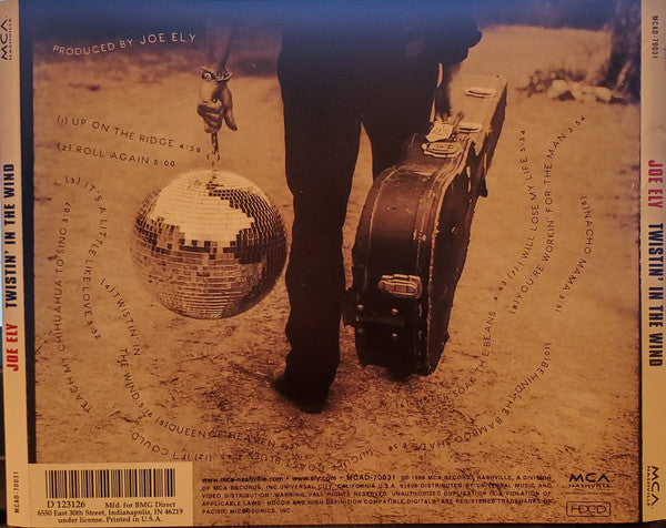 Joe Ely : Twistin' In The Wind (HDCD, Album, Club)