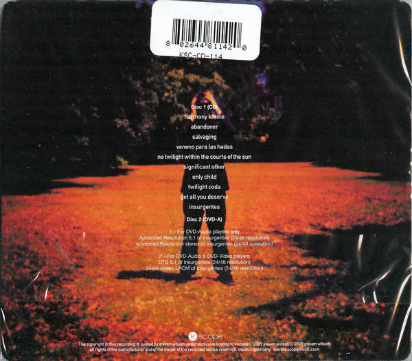 Steven Wilson : Insurgentes (CD, Album + DVD-A, Album, Multichannel + Sli)