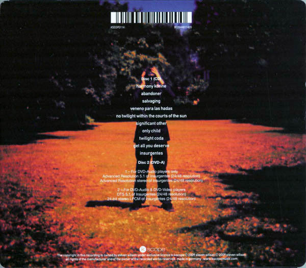 Steven Wilson : Insurgentes (CD, Album + DVD-A, Album, Multichannel + Sli)