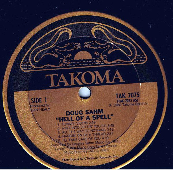 Doug Sahm : Hell Of A Spell (LP, Album, Ter)