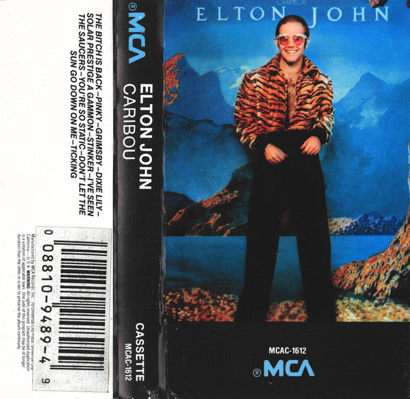 Elton John : Caribou (Cass, Album, RE)