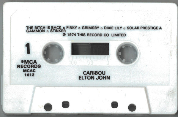 Elton John : Caribou (Cass, Album, RE)