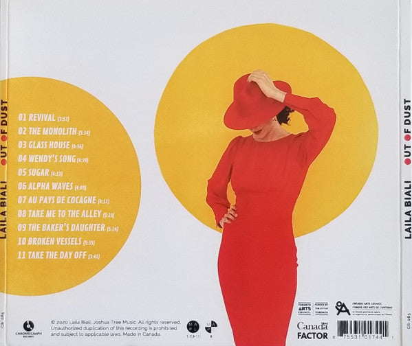 Laila Biali : Out Of Dust (CD, Album, Tri)