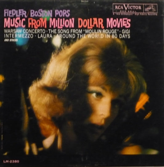 Arthur Fiedler / Boston Pops Orchestra : Music From Million Dollar Movies (LP, Mono)
