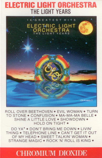 Electric Light Orchestra : The Light Years (Cass, Comp, CrO)
