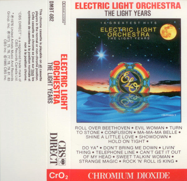 Electric Light Orchestra : The Light Years (Cass, Comp, CrO)