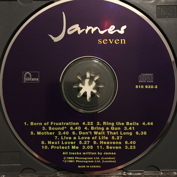 James : Seven (CD, Album)