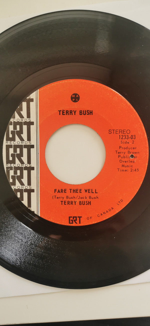 Terry Bush : Do You Know What You're Doing? (7", Single)