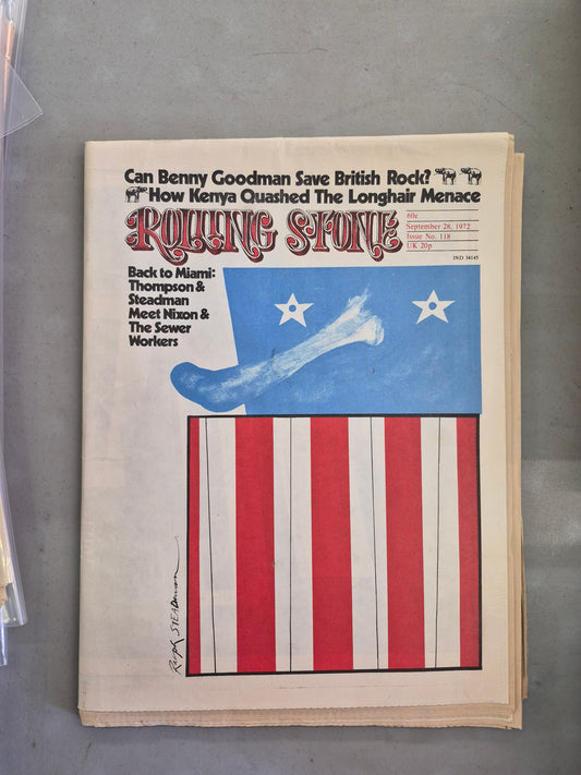 Rolling Stone Magazine – Issue No. 118 (September 28, 1972)