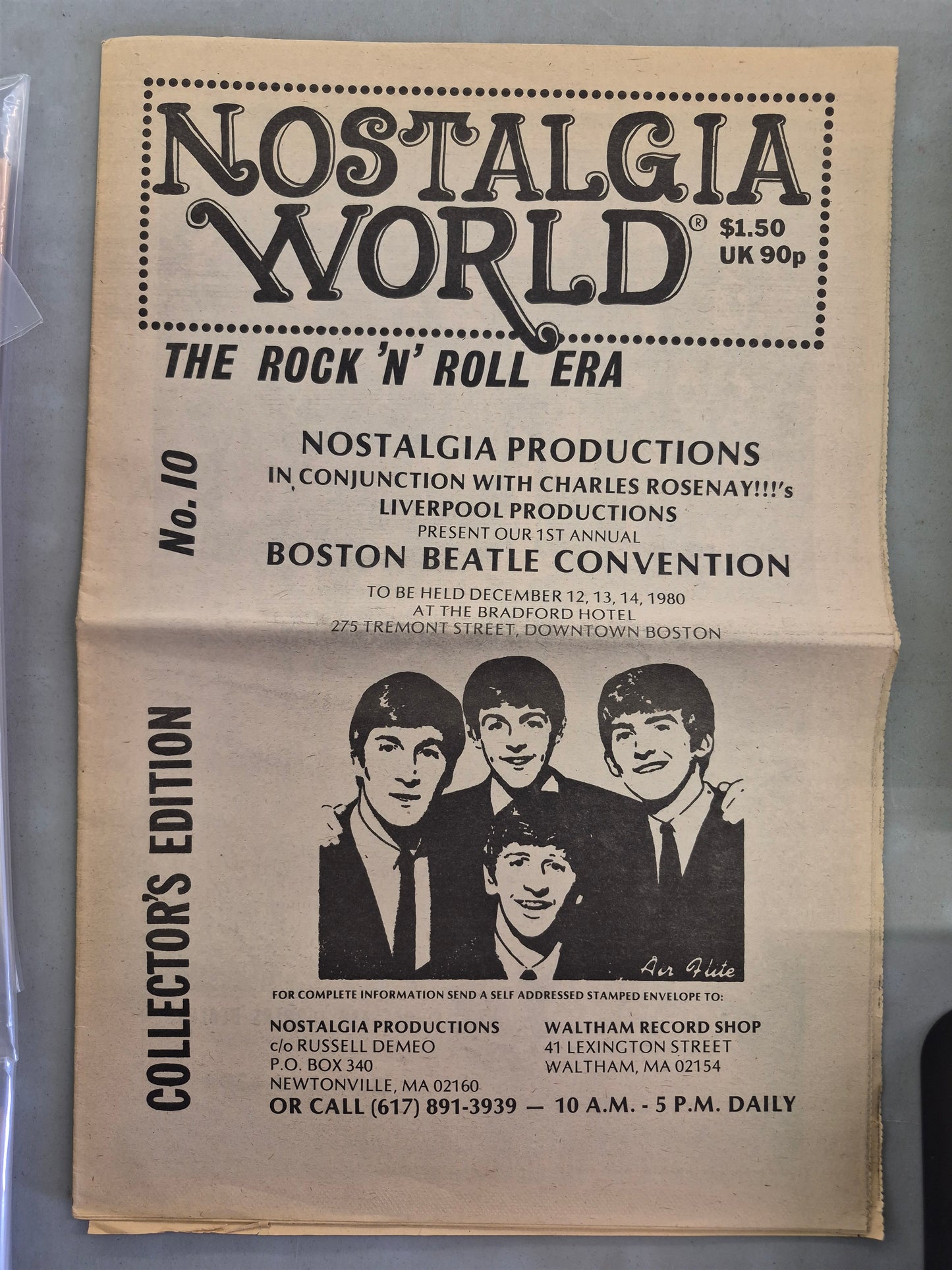 Nostalgia World No. 10 – Boston Beatle Convention (1980)