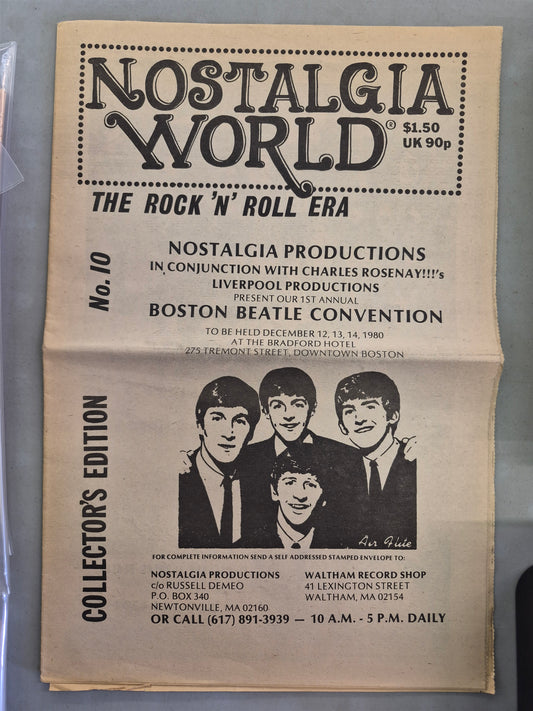 Nostalgia World No. 10 – Boston Beatle Convention (1980)