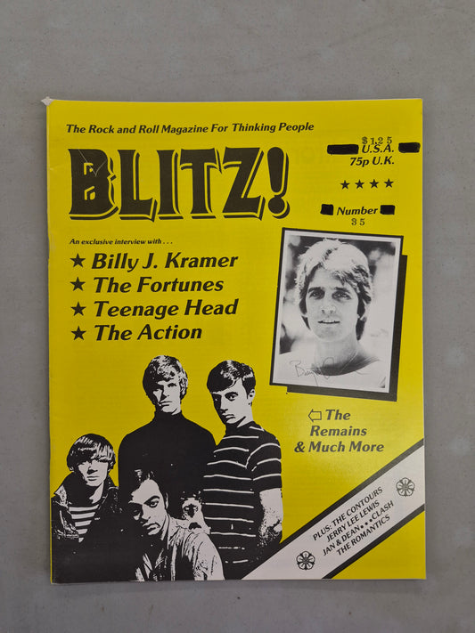Blitz! Magazine – Issue #35 (Billy J. Kramer / The Fortunes Cover)