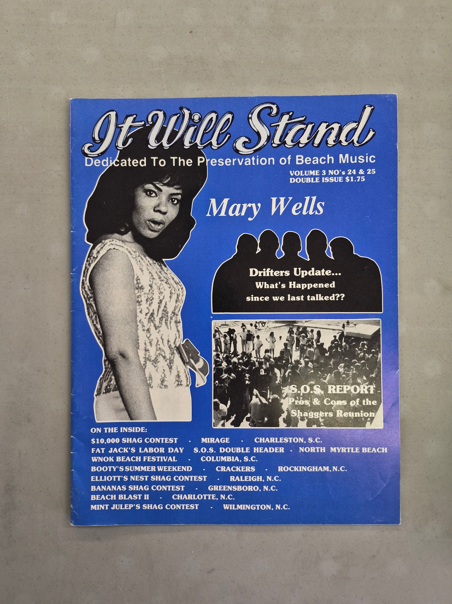 It Will Stand – Beach Music Magazine | Vol. 3, Double Issue #24 & 25 | Featuring Mary Wells
