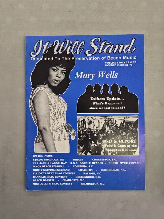 It Will Stand – Beach Music Magazine | Vol. 3, Double Issue #24 & 25 | Featuring Mary Wells