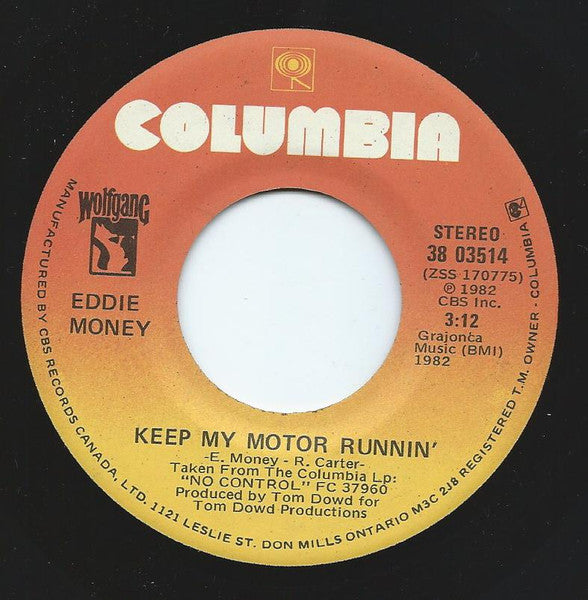 Eddie Money : Take A Little Bit (7")