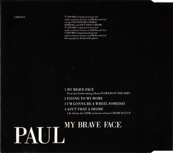 Paul McCartney : My Brave Face (CD, Maxi)