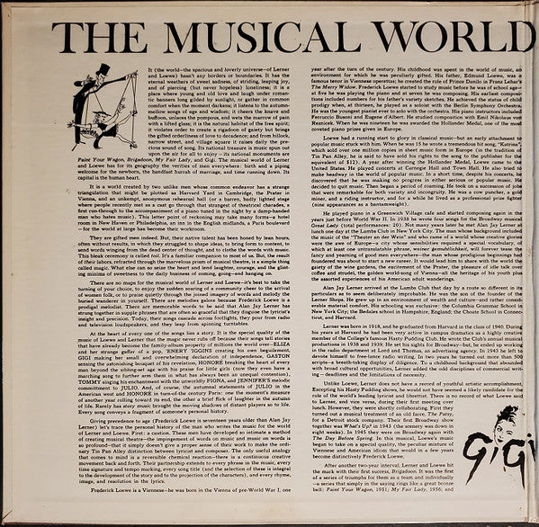 The Starlight Symphony : The Musical World Of Lerner & Loewe (LP, Album)