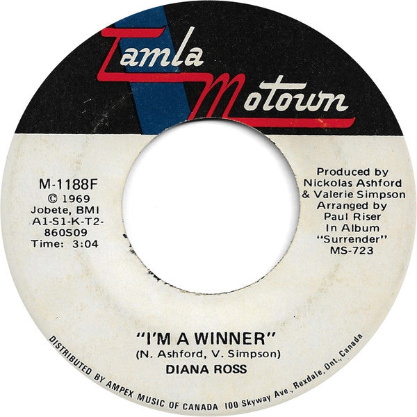 Diana Ross : Surrender / I'm A Winner (7", Single)