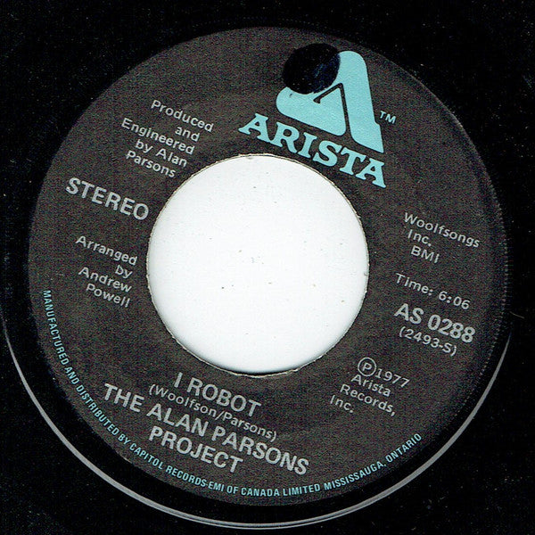 The Alan Parsons Project : Don't Let It Show / I Robot (7", Single)