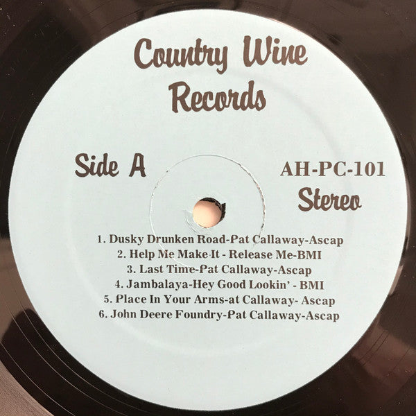 Pat Callaway & Coby Callaway : Country Wine (LP)