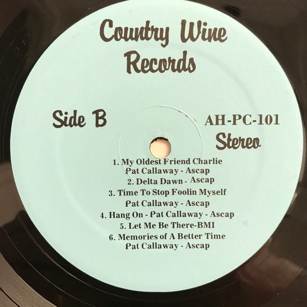 Pat Callaway & Coby Callaway : Country Wine (LP)