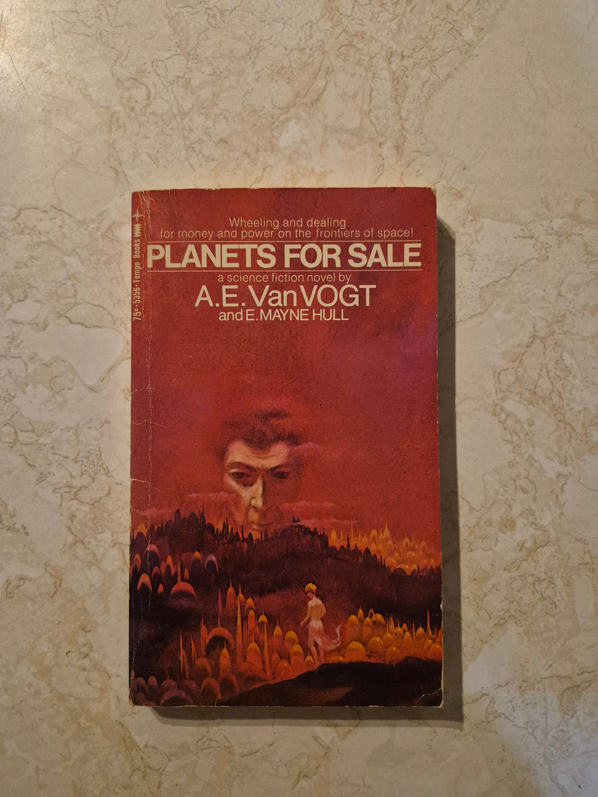 Front cover of Planets for Sale by A.E. Van Vogt and E. Mayne Hull