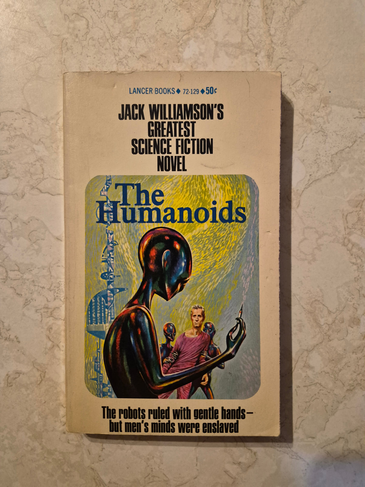 Front cover of The Humanoids by Jack Williamson, Lancer paperback