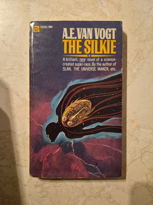 Front cover of The Silkie by A.E. van Vogt, Ace Books paperback with visible cover wear